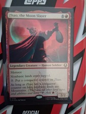 Zhao, the Moon Slayer ~ Foil ~ Avatar: The Last Airbender ~ Mtg