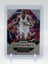 2021 Panini Prizm Draft Picks KEVIN DURANT Fireworks Mojo Prizm #8/25 - TEXAS