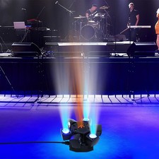 Stage Light w/Remote Control,Moving Head Stage Light,6-Arm Disco Light for Party