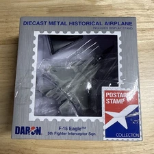 USAF F15 EAGLE 5TH FIGHTER INTERCEPTOR SQ DARON 1:150 SCALE DIECAST METAL MODEL