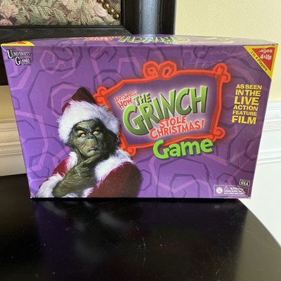 Dr Seuss How The Grinch Stole Christmas game, vintage 2000 complete