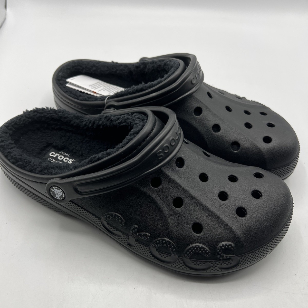 Crocs Baya Lined Clog Black Men display picture 3