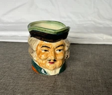 Vintage Mini Toby Jug Character Mug – Made in Japan Hand Painted 3" Creamer
