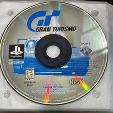 Gran Turismo (Sony PlayStation 1, 1998) PS1 Disc Only Original Untested OG