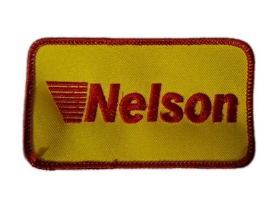 Nelson Patch Rare Technician Uniform Collectors Embroidered Obsolete Uniform Art