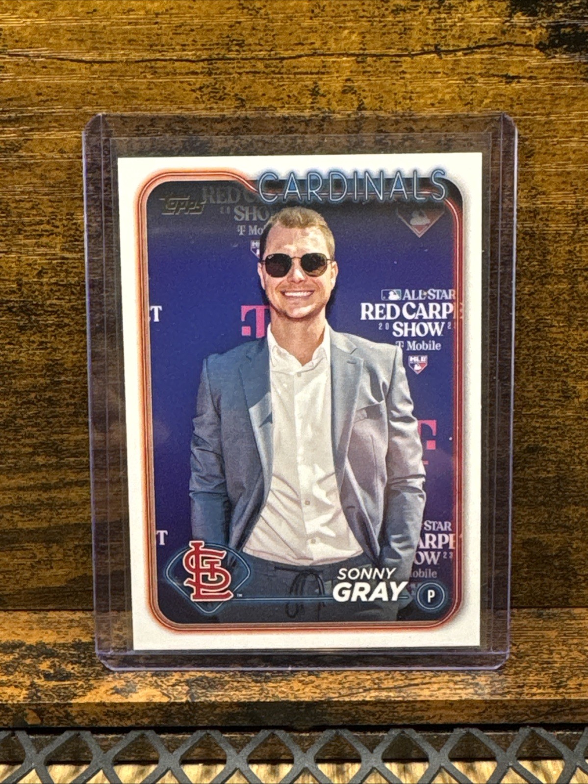 Sonny Gray 2024 Topps Series 2 Golden Mirror SSP #466. St. Louis Cardinals