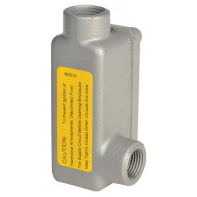 Appleton Electric Erll75 Conduit Outlet Body W/Cover, Iron, Ll