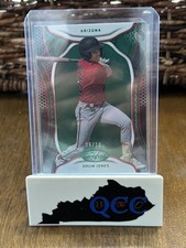 2023 Panini Certified- #18 Druw Jones Mirror Green /10