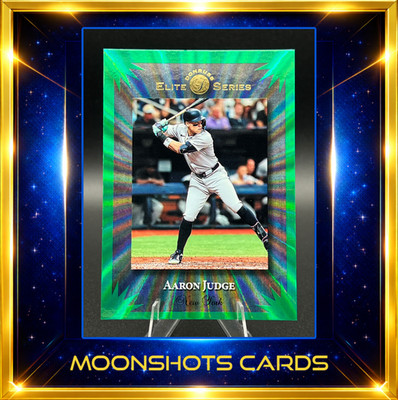 2025 Donruss Elite Series Aaron Judge Green Laser - Yankees