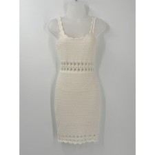 GUESS Crochet open knit Mini Dress Womens sz XS Festival beach vacation Boho