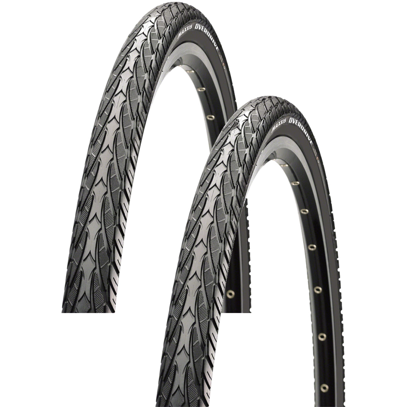 Комплект из 2 шин Maxxis Overdrive Excel Clincher Black SilkShield 700 x 40