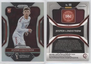2022 Panini Prizm World Cup Qatar Silver Prizm Jesper Lindstrom #68