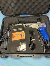 Used Working Tufting World Carpet Gun with Case and Instructions
