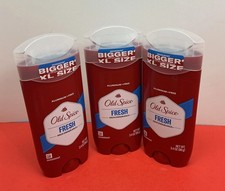 Old Spice Aluminum Free Deodorant Fresh Scent 3.4 oz Pack of 3