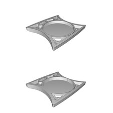 Coperchio Batteria per Garmin HRM-3 Cardiofrequenzimetro Ricambio Stampato