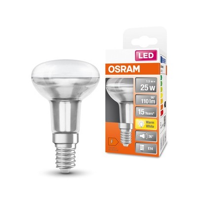 OSRAM LED-Lampe LED STAR R50 25 E14 1,5 W klar NEW