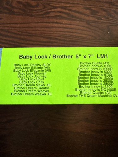 DIME Snap Hoop Monster Magnetic Embroidery Frame, Babylock, Brother, 5x7, LM1 - Picture 4 of 5
