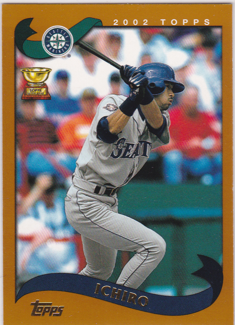 ICHIRO Topps ALL-STAR ROOKIE CARD Seattle Mariners Baseball