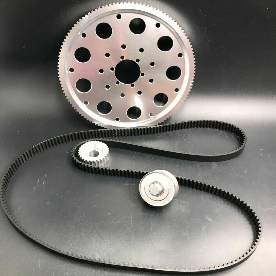 Belt Driving Sprocket Assembly For 66cc 80cc 2 Stroke Motorized Bike Bicycle US - Image 3 of 4