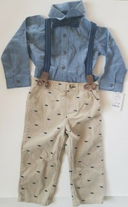 carter's bow tie outfit