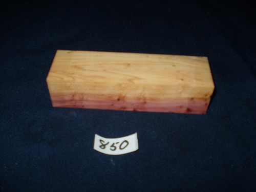Mango de cuchillo de enebro bloque de mango de cuchillo ar 132 x 39 x 32 mm Nº: 850 - Imagen 3 de 3