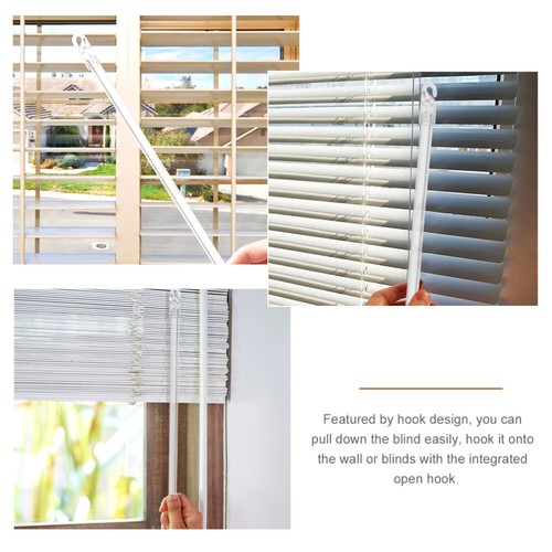 2 Pcs Curtain Accessories Window Blind Tilt Wand Vertical Control Replacement - 第 5/12 張圖片