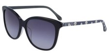 NEW Draper James DJ 7003 414 Indigo Sunglasses with Grey Lenses DJ Case