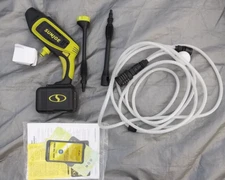 Sun Joe 24V Cordless Power Cleaner Kit Accessories 2.0-Ah Battery & Charger USA