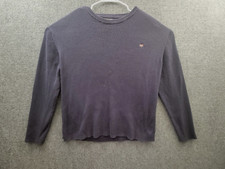 Ralph Lauren Polo Jeans Co. Crewneck Sweater 2XL Blue Long Sleeve Vintage Y2K