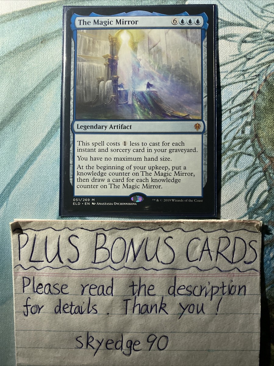 The Magic Mirror - NM - ELD - Card Draws - Infinite Hand Size - MTG | eBay