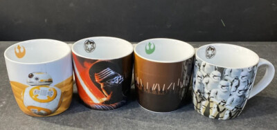 4 - Star Wars Porzellantasse Mug 250 ml New Germany GEDA Labels