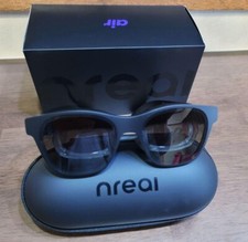 Nreal Air Glasses Black NR-7100RGL AR VR Glasses Smart Glasses 2022 Used