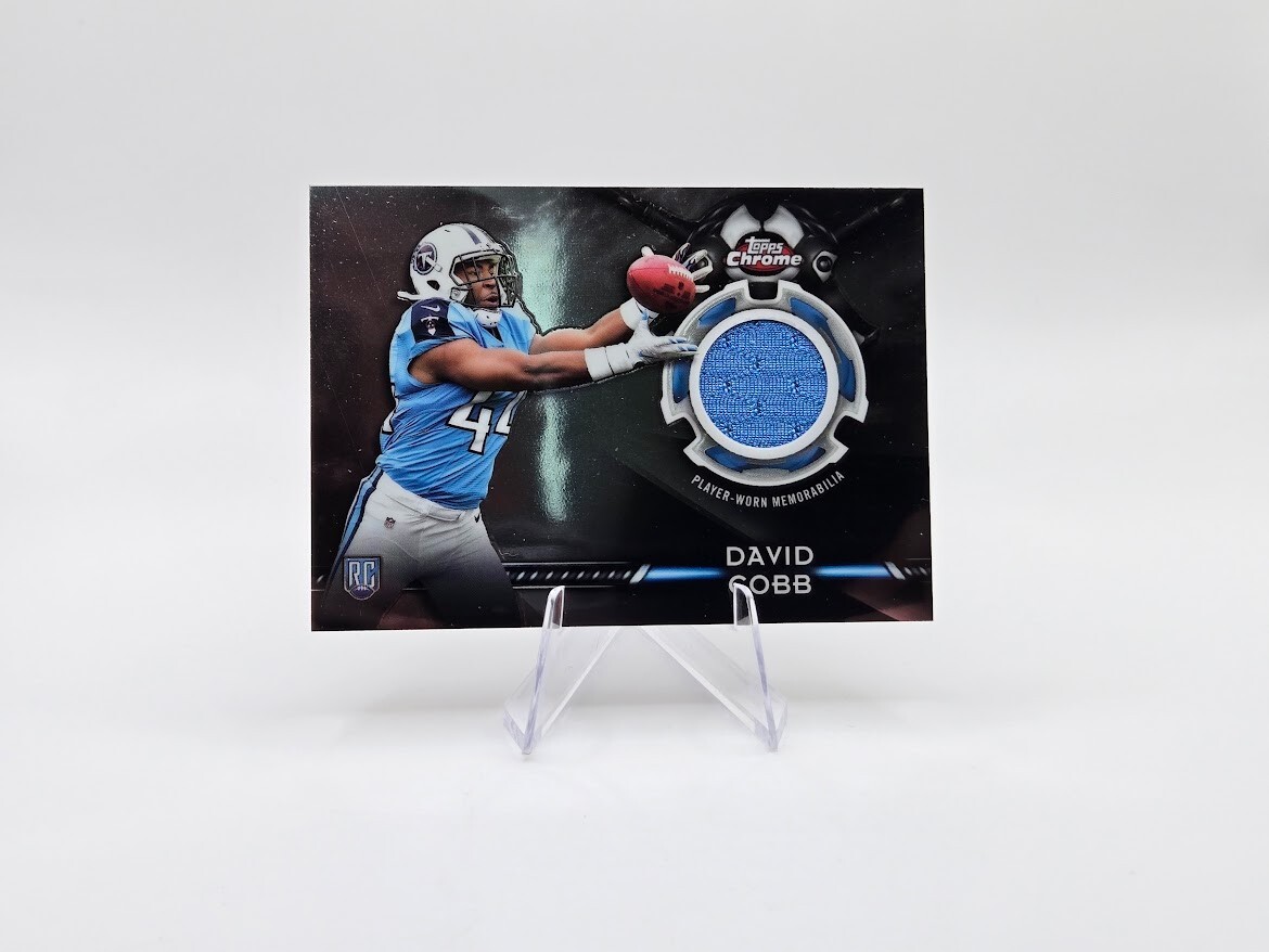 David Cobb Topps Chrome 60th Anniversary Relics #DC Base