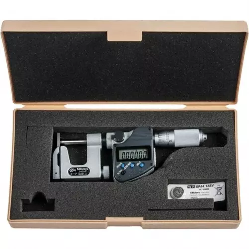 Mitutoyo 317-351-30 Electronic Outside Micrometer: Friction Thimble, 1" Max