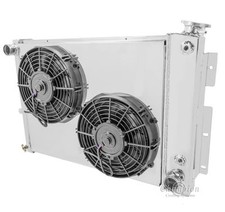 67 68 69 Camaro Firebird 3 Core Dr Radiator And Fan Shroud Big Block Cooling