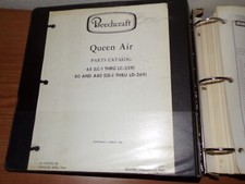 Beechcraft Queen Air Parts Catalog 65-590010-304