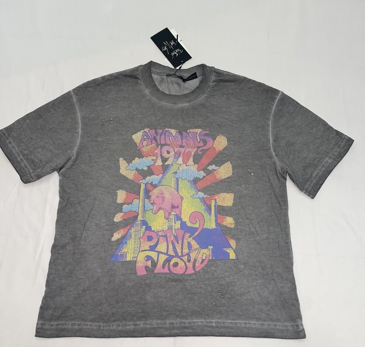 ZARA RIPPED PINK FLOYD THE WALL © T-SHIRT SIZE Medium | eBay ZARA RIPPED PINK FLOYD THE WALL © T-SHIRT SIZE Medium | eBay