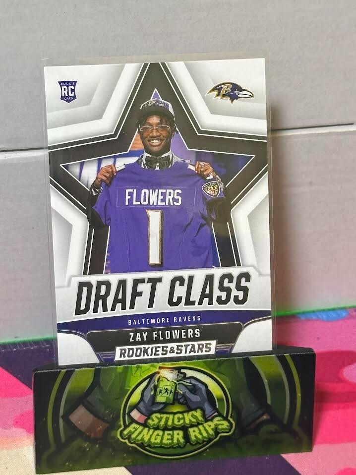 2023 Panini Rookies & Stars Draft Class #DC-20 Zay Flowers RC