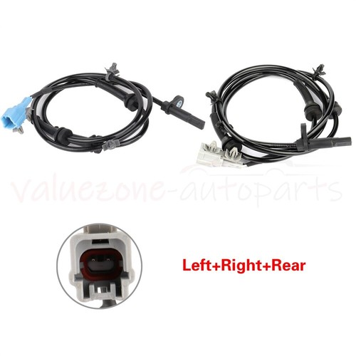 2xRear Left & Right ABS Speed Wheel Sensor For Nissan Murano 2003-2008 3.5L V6