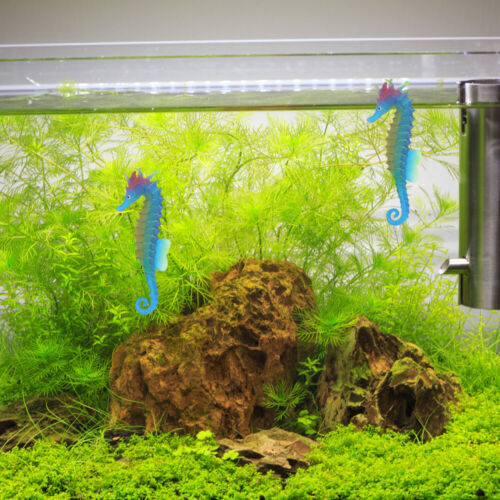 4 Stück Aquarium Ornament Seepferdchen, Aquarium Fluoreszenz Meerestier - Bild 6 von 12