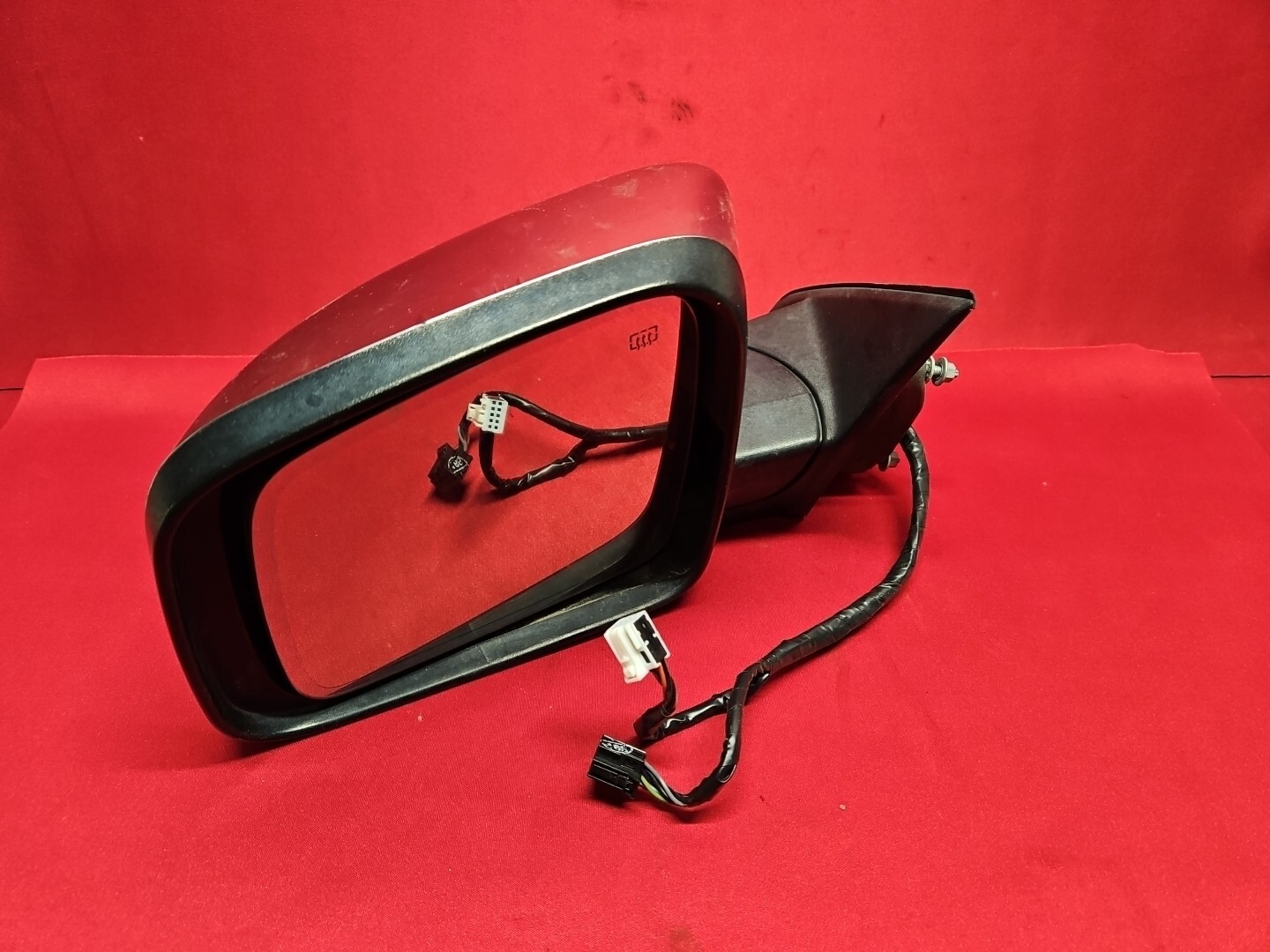 2011 - 2018 Jeep Grand Cherokee LEFT DRIVER Chrome Finish Side Mirror HEATED