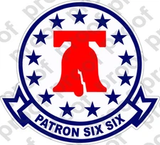 STICKER USN VP 66 Liberty Bells