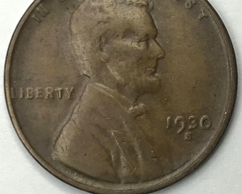 1930 S/S WHEAT PENNY Double Die Obverse - Picture 4 of 7