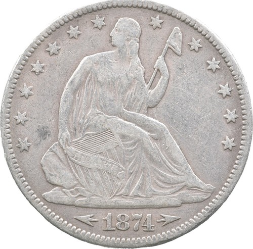 1874-S Seated Liberty Trade Dollar *8938 | eBay