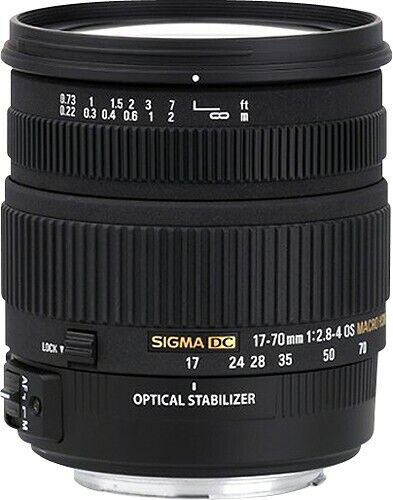 Sigma 17-70mm f/2.8-4.5 DC Macro HSM Optical Stabilized (OS) Lens for Canon EF - Picture 1 of 1