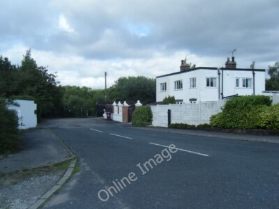 Photo 6x4 Entrance to site of Cronton Colliery Windy Arbor  c2010