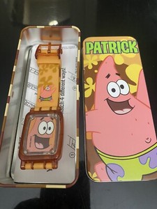New Vintage 2004 SpongeBob Movie PATRICK Watches BURGER KING Collection 