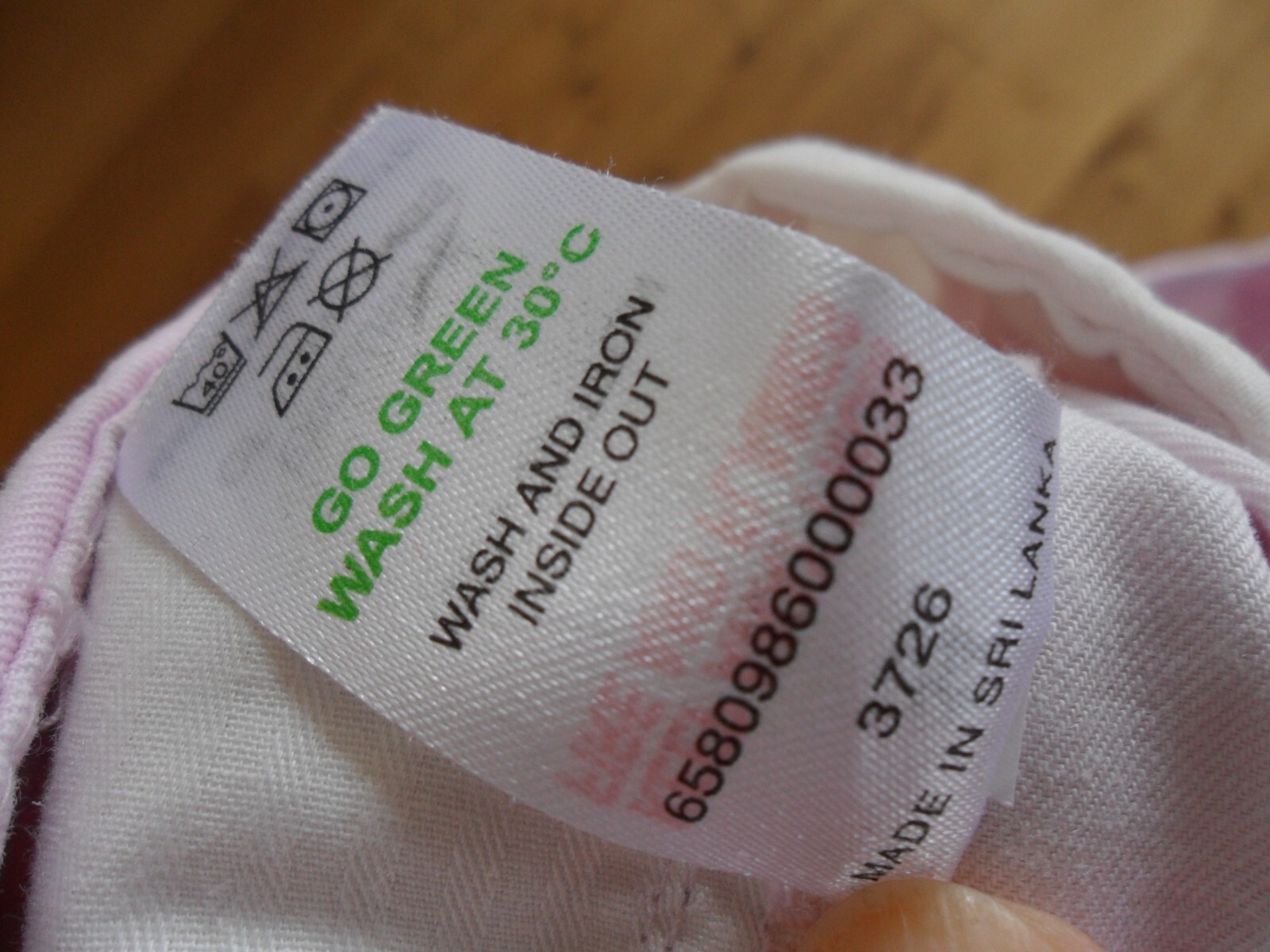 Matalan Men's pink slim fit Chino Shorts with button fly Size 34