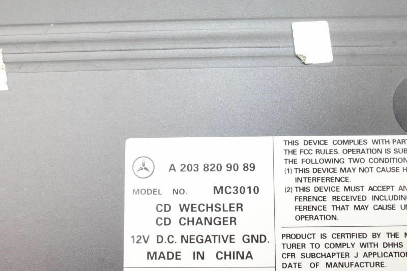 2004 MERCEDES SL500 R230 ROADSTER 194 OEM CD CHANGER eBay