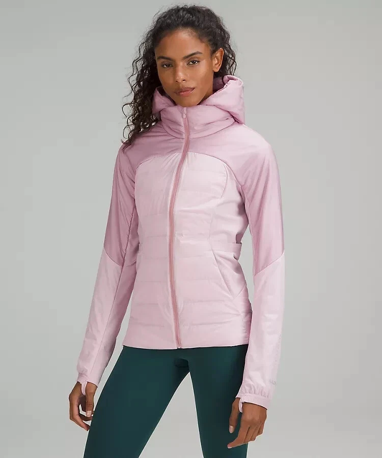 NWT Lululemon Women's Down For It All Jacket Layer Pink Peony SZ 8-LW4BY7S  PKPI